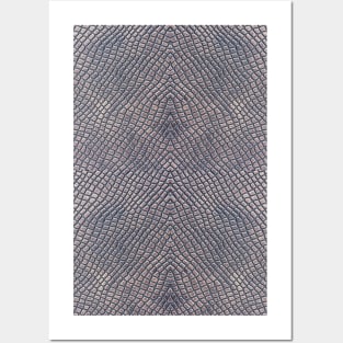 Snake skin print Posters and Art